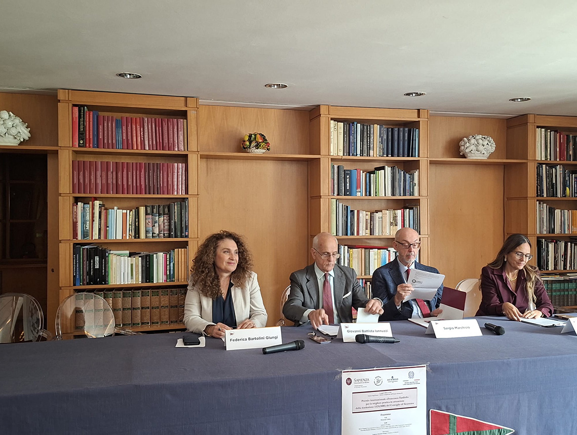 Premio Tardioli 2026 al Circolo Esteri